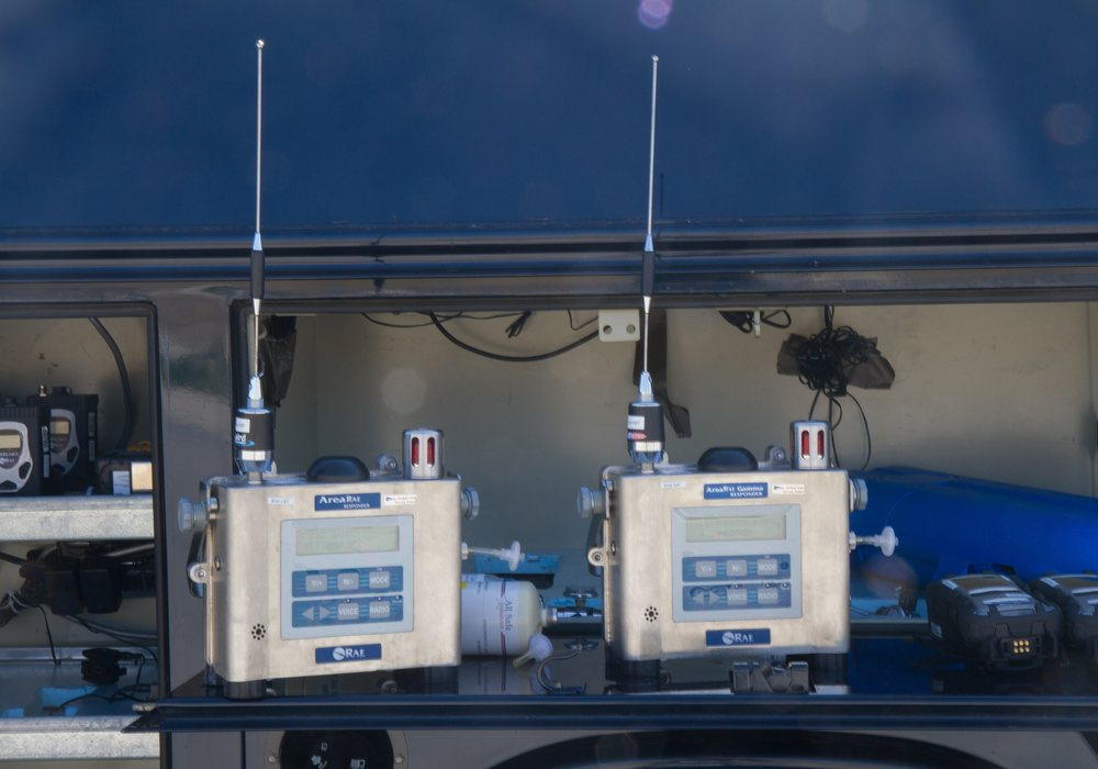 Gas detection instruments in an industrial facility