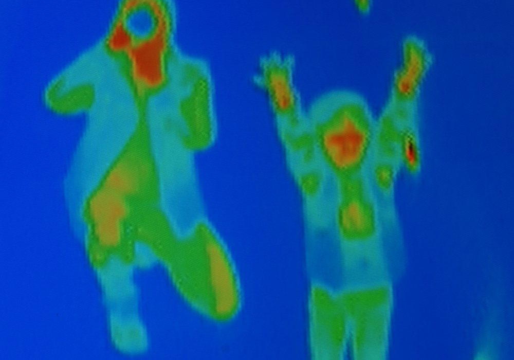 Thermal imaging equipment used for industrial monitoring